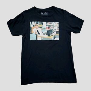 Men’s Ripple The Office TV Show Jim Halpert T-Shirt Adult S